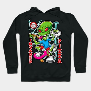 Invader Pizza Hoodie